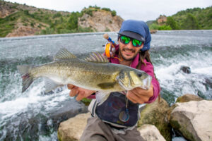 lubina mosca rio ebro